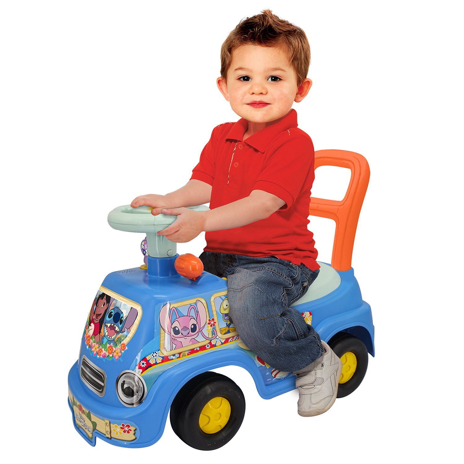 Kiddieland Lights N Sounds Stitch Adventure Ride On