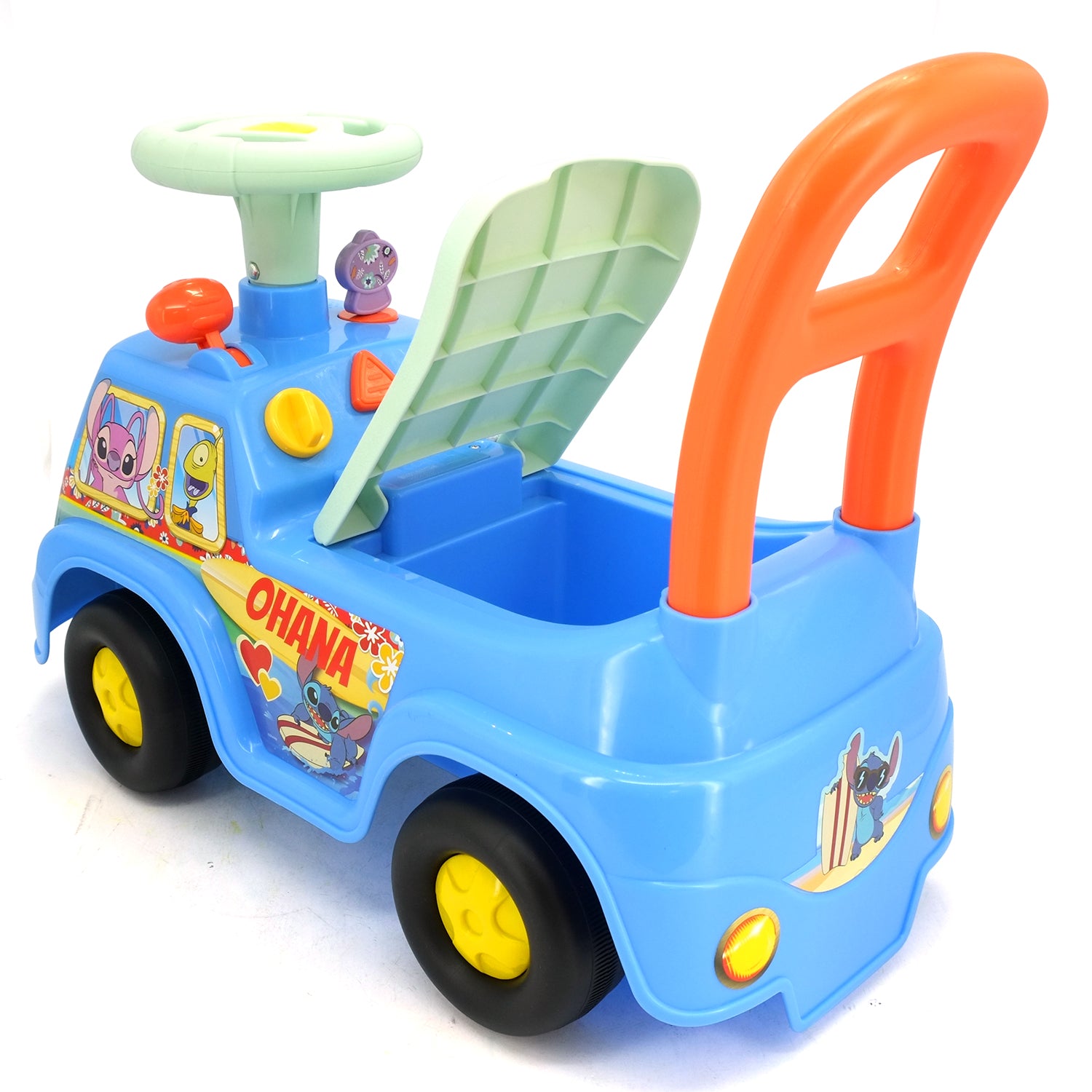 Kiddieland Lights N Sounds Stitch Adventure Ride On