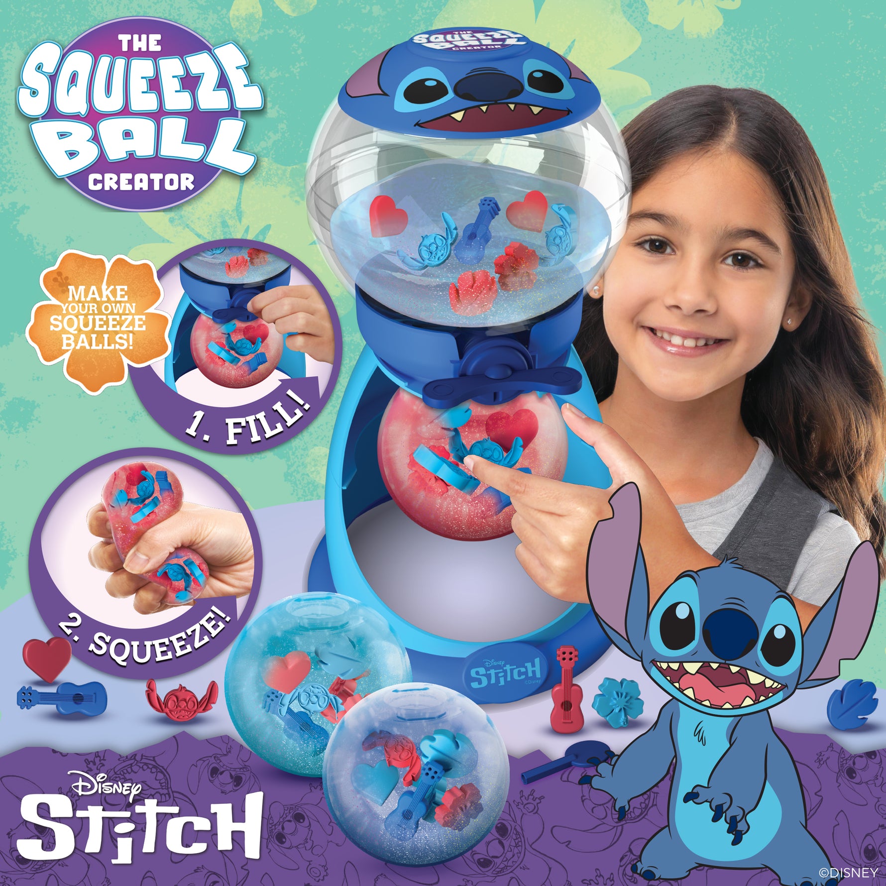 Disney Stitch Squeeze Ball Maker