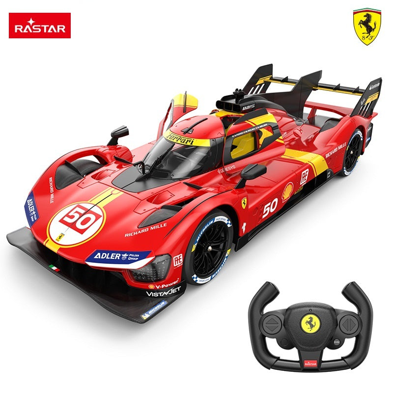 RASTAR 1:14 Ferrari 499P RC Car with USB Charging