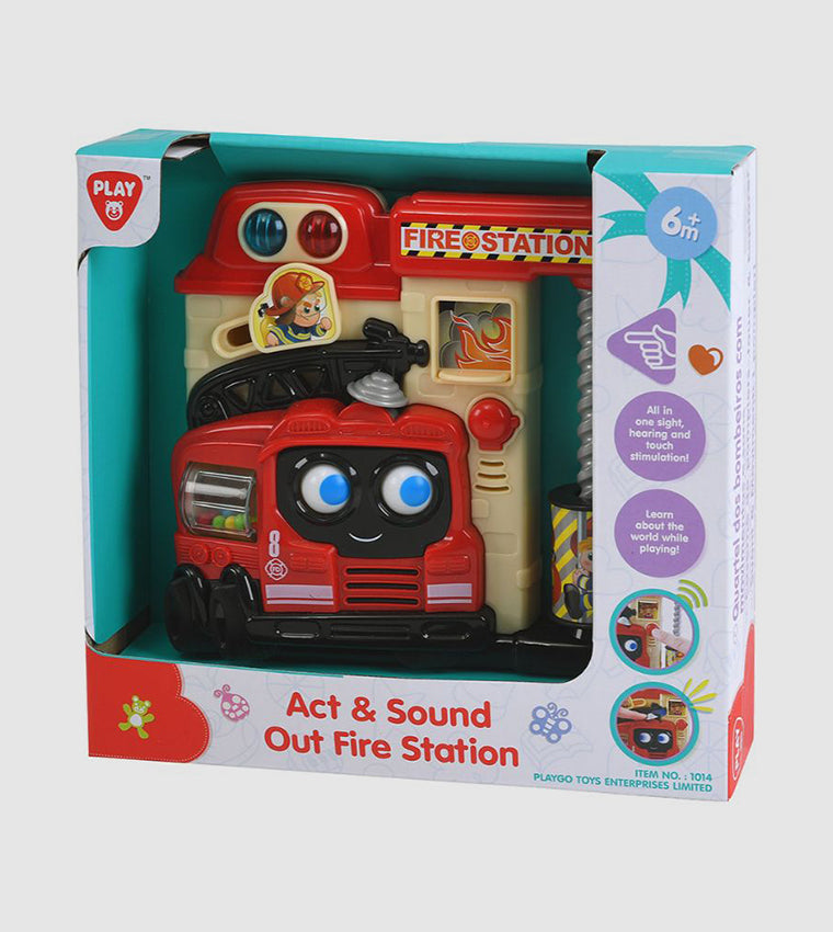 PLAY GO ACT - SOUND OUT  FIRE STATION