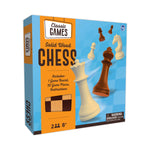 TCG Solid Wood Chess Set 10" | Premium Wooden Chess Board Game UAE