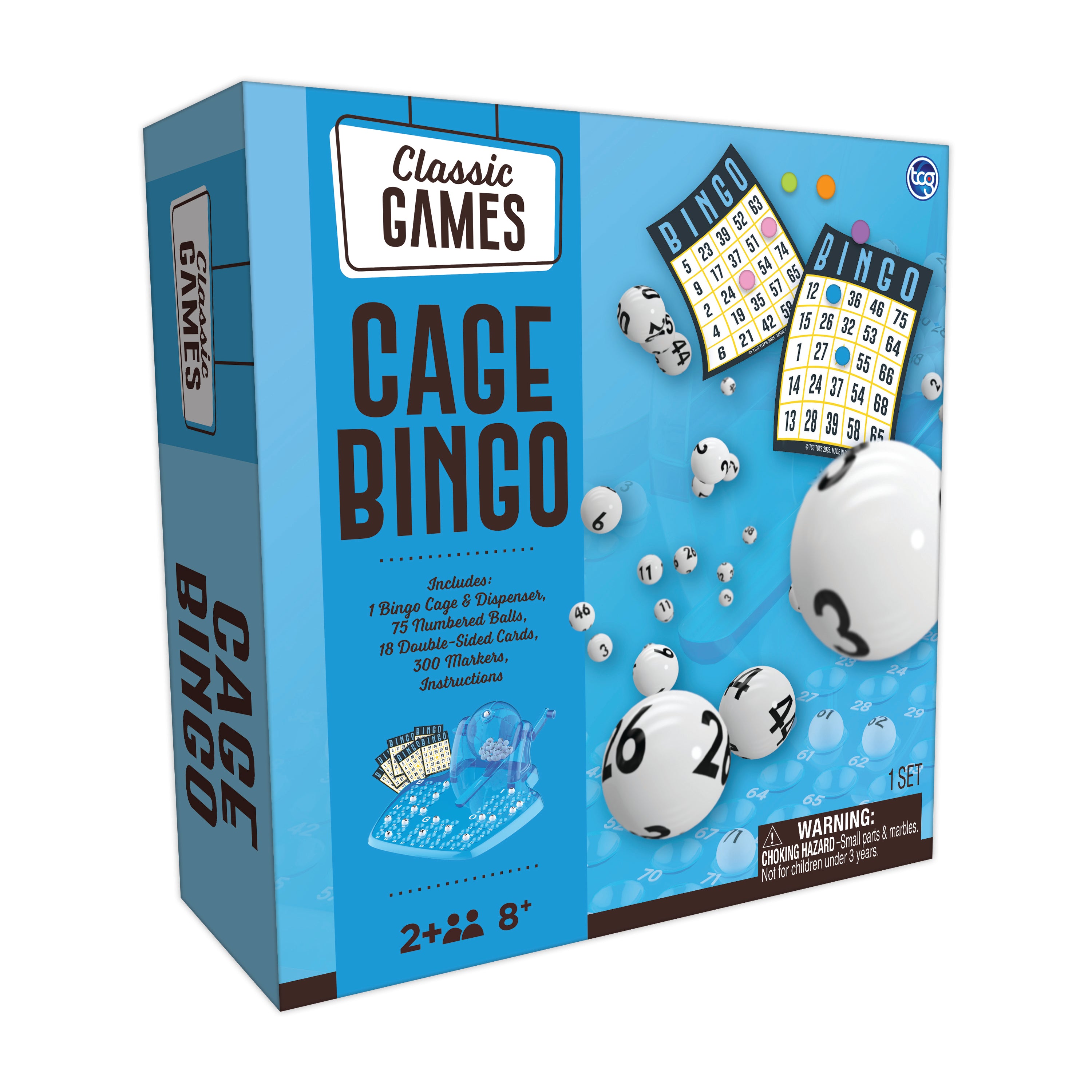 TCG Classic Cage Bingo Game | Family Party Game for Kids & Adults UAE