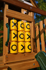 Arabian Ibex Wooden Swing Set with Slide, Monkey Bars & Swings | DS-156S
