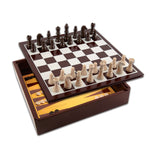TCG 10-in-1 Solid Wood Game Center | Ultimate Family Board Game Set UAE
