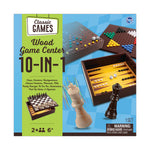 TCG 10-in-1 Solid Wood Game Center | Ultimate Family Board Game Set UAE