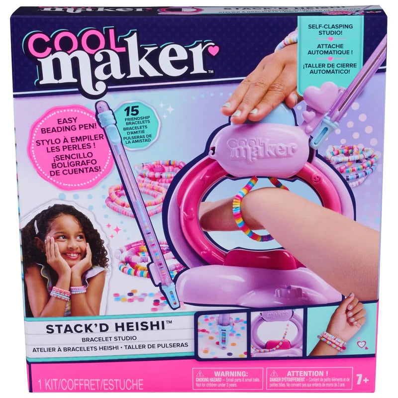Cool Maker Stack'd Heishi Bracelet Studio