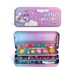 Martinelia Little Unicorn 3-Level Tin Makeup Case for Girls