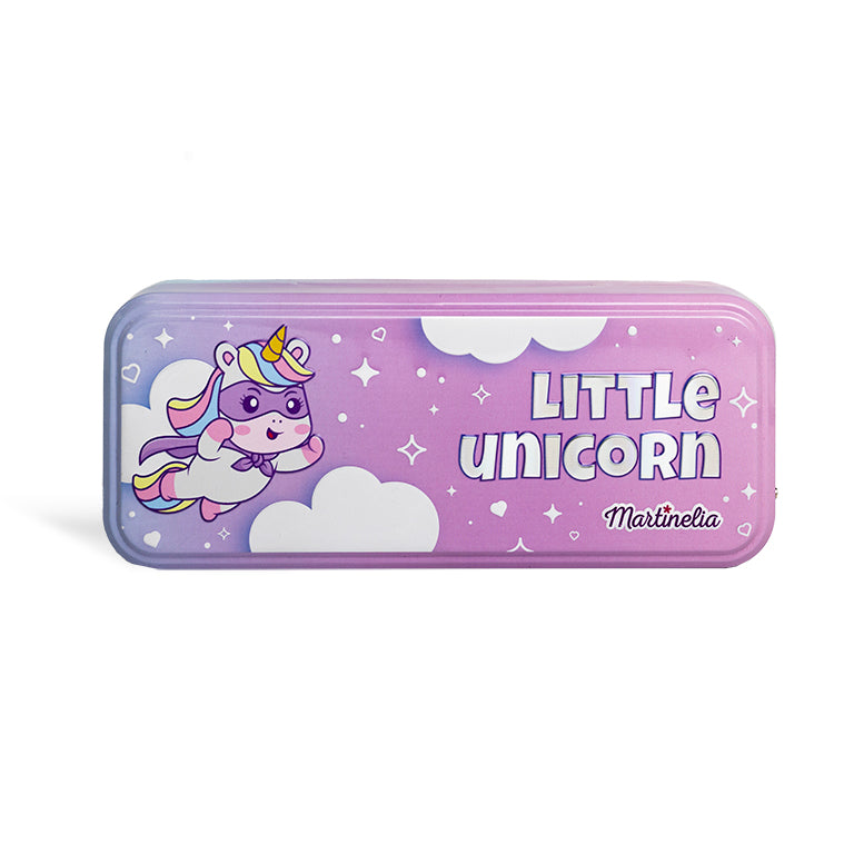 Martinelia Little Unicorn 3-Level Tin Makeup Case for Girls