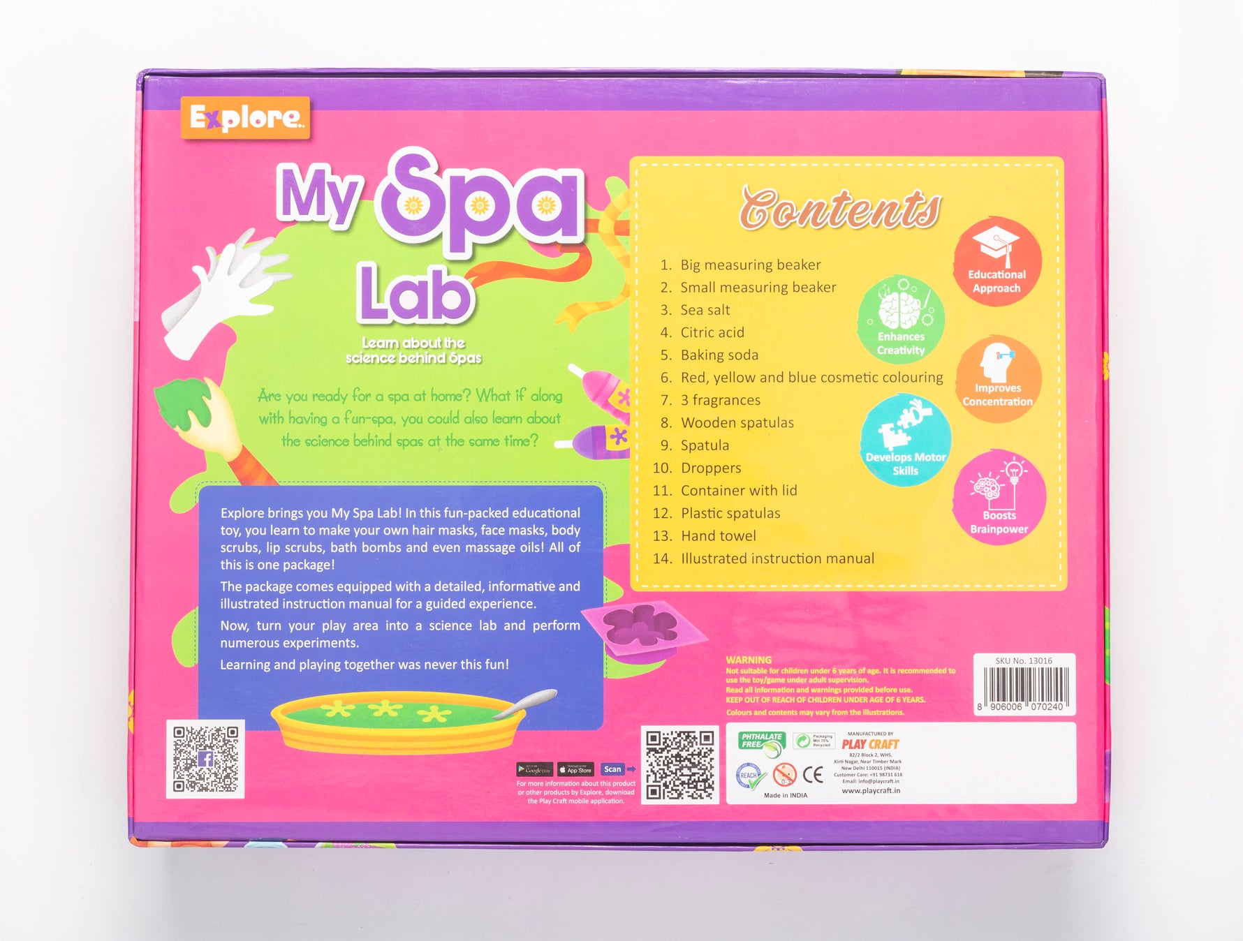 EKSPLOE MY SPA LAB