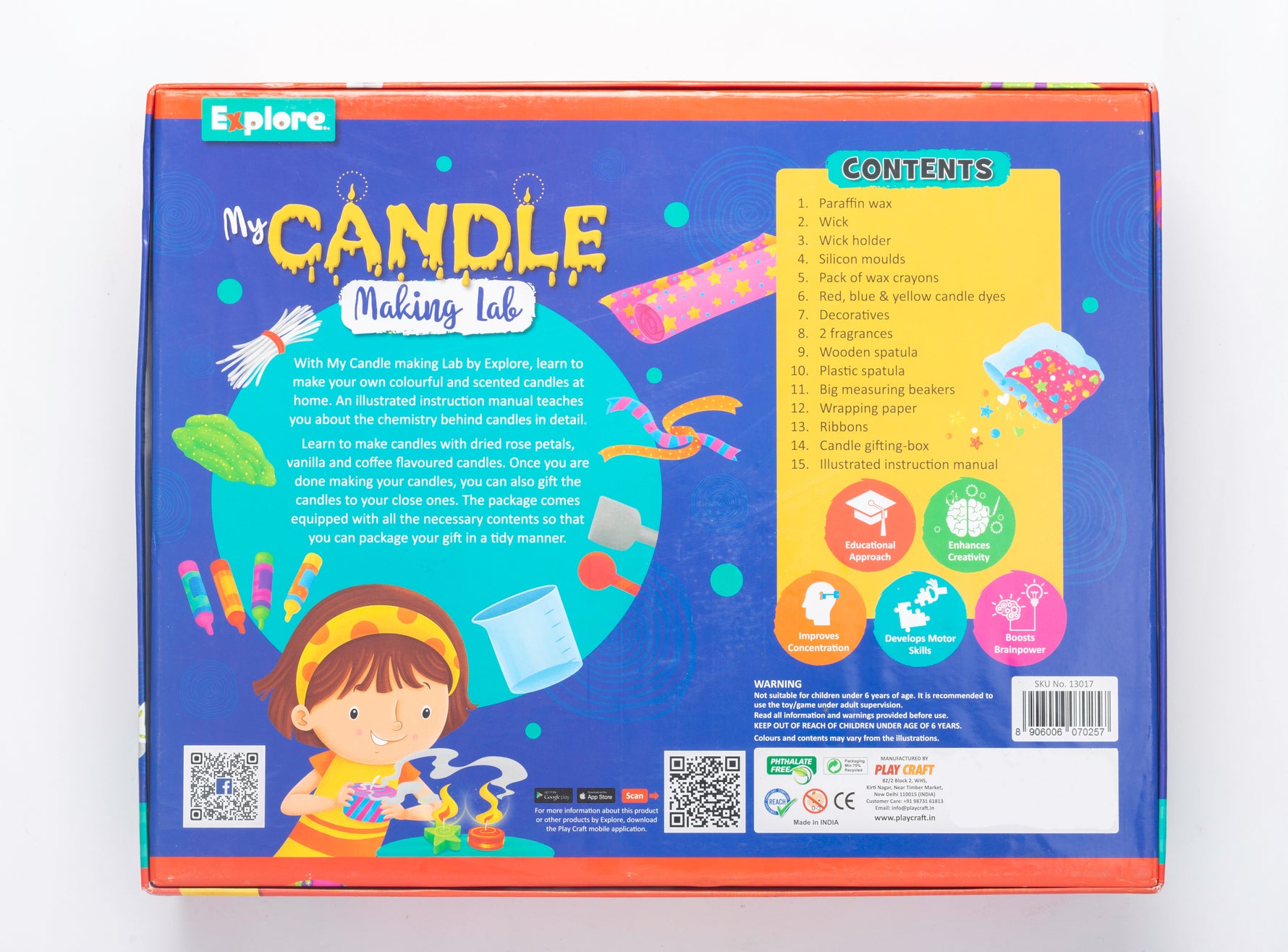 EKSPLOE MY CANDLE MAKING LAB