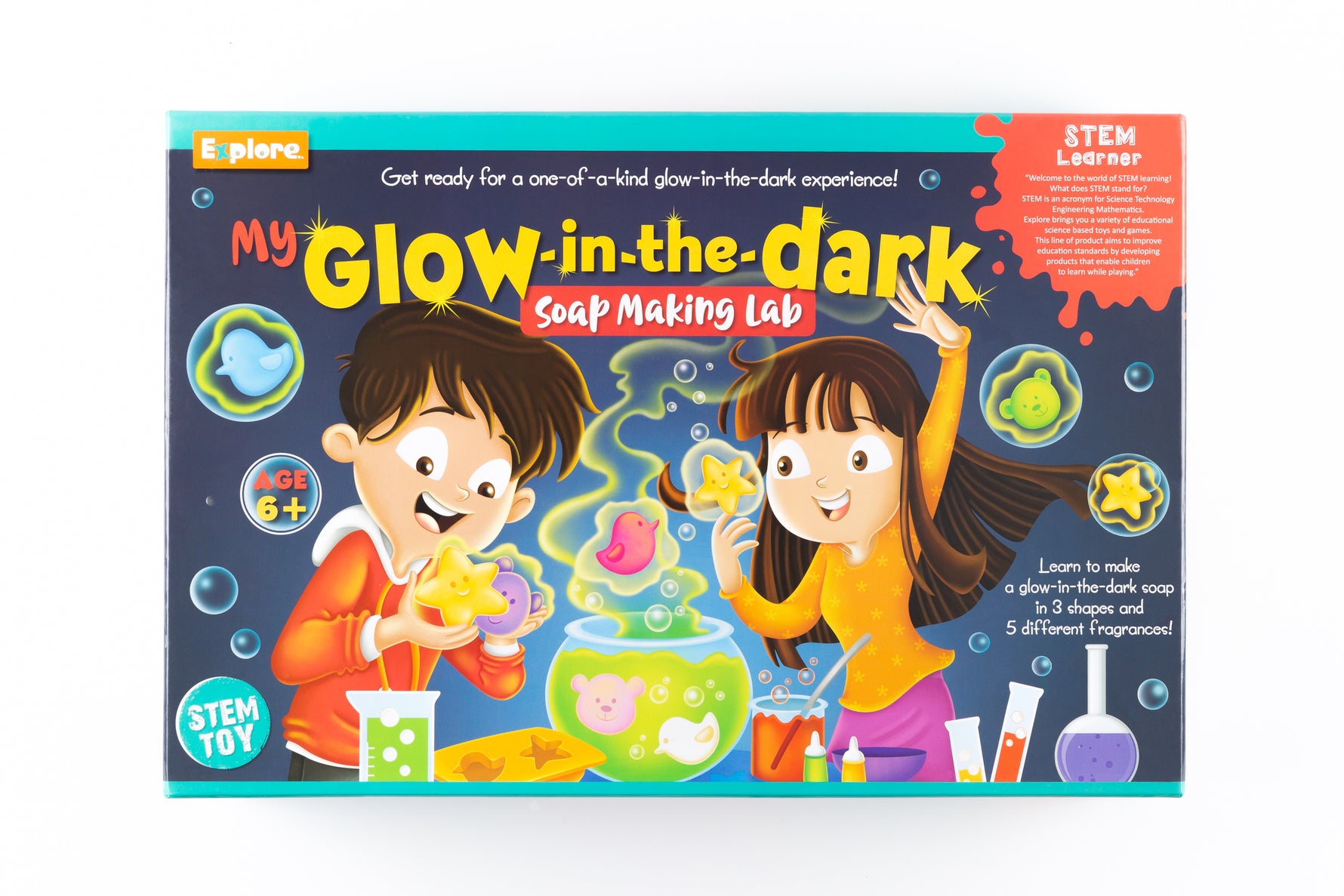 Eksploe My Glow-in-the-Dark Soap Making Lab