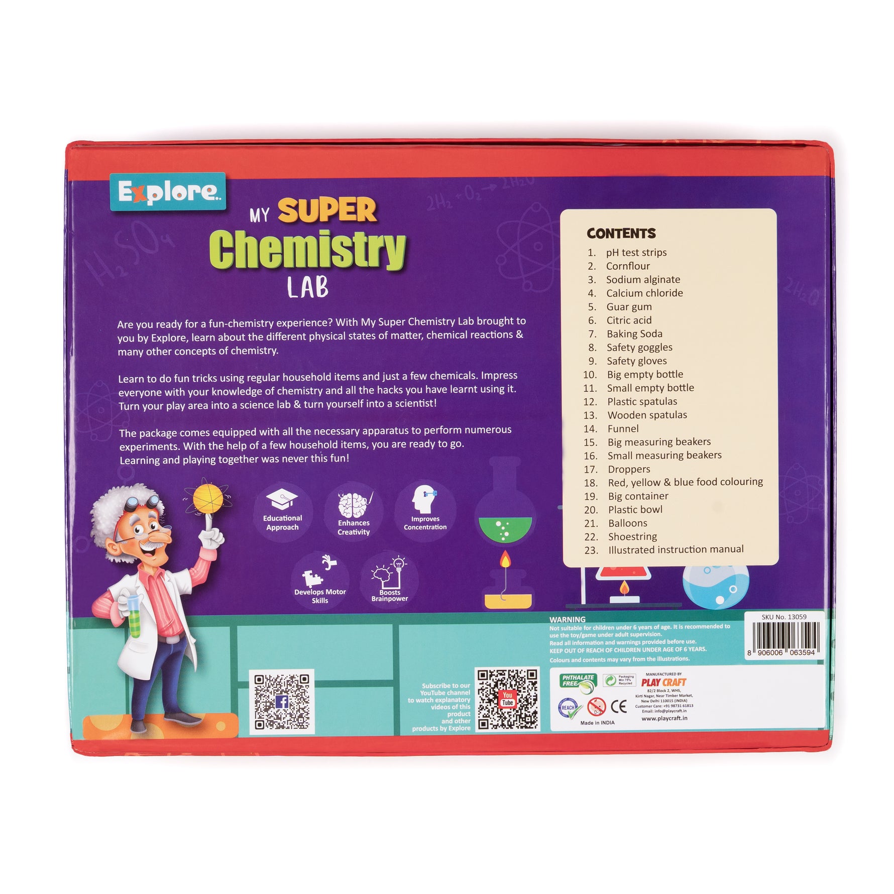 Eksploe My Super Chemistry Lab