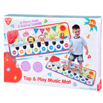 PLAY GO TAP & PLAY MUSIC MAT B/O