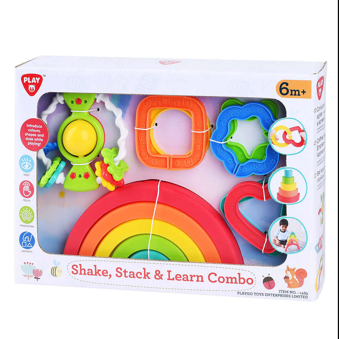 PLAY GO SHAKE, STACK & LEARN COMBO