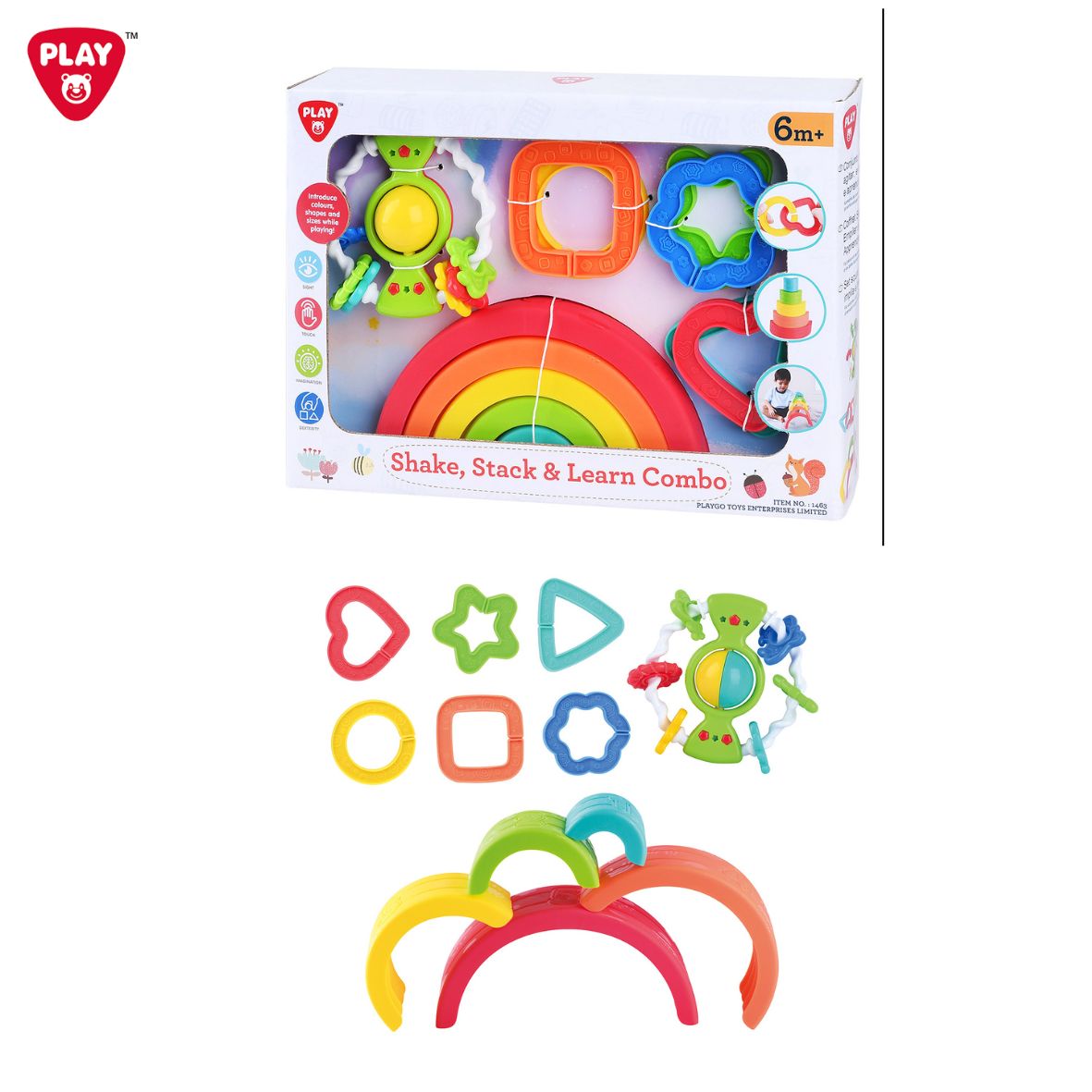 PLAY GO SHAKE, STACK & LEARN COMBO