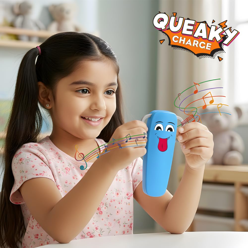 BLIX Queaky Charge – Rechargeable STEM Circuit Toy (Blue)