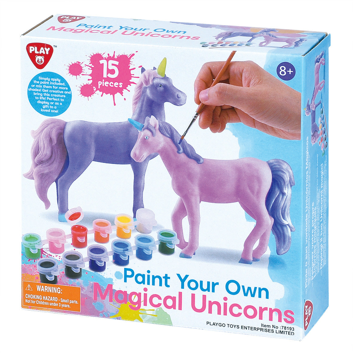 Play Go Paint Your Own Magical – DIY Arts & Crafts Kit for Kids