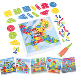 PLAY GO SCREW-A-PUZZLE BUILDING KIT - OVER 64 PCS