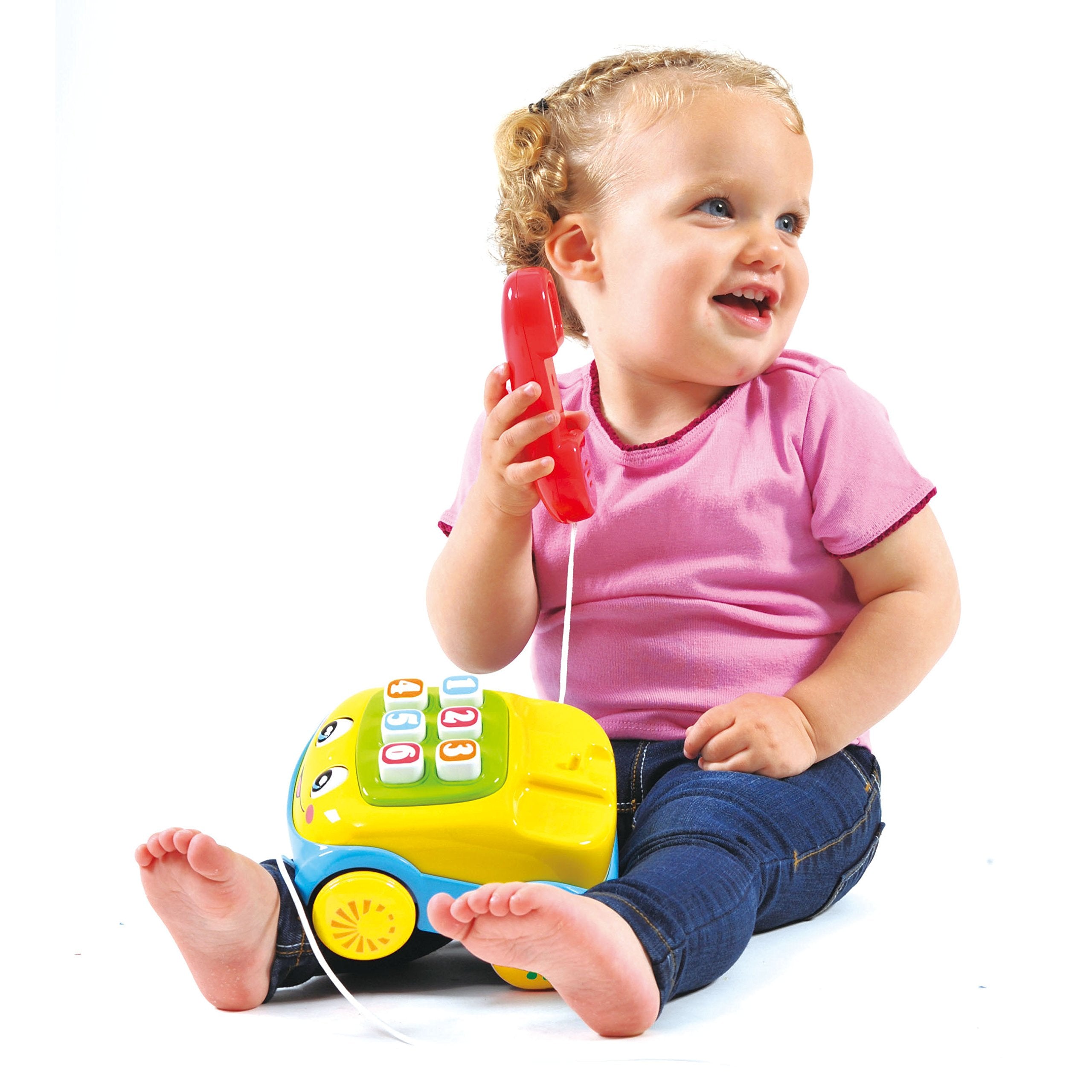 Play Go Tommy the Telephone – Interactive Learning Phone Toy for Babies & Toddlers
