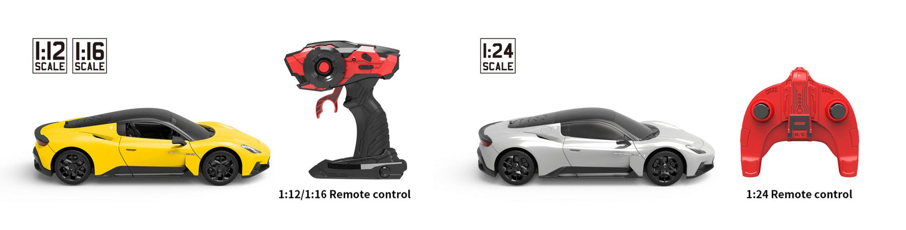 RW MESERATI MC 20 1:12 SCALE REMOTE CONTROL CAR