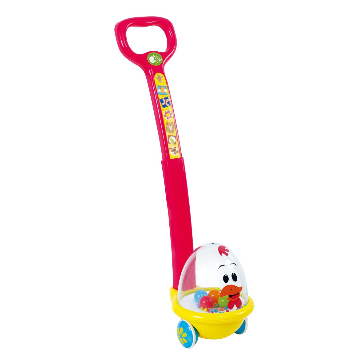 Play Go Happy Hen Push Toy – Walking Push Along Toy for Babies & Toddlers
