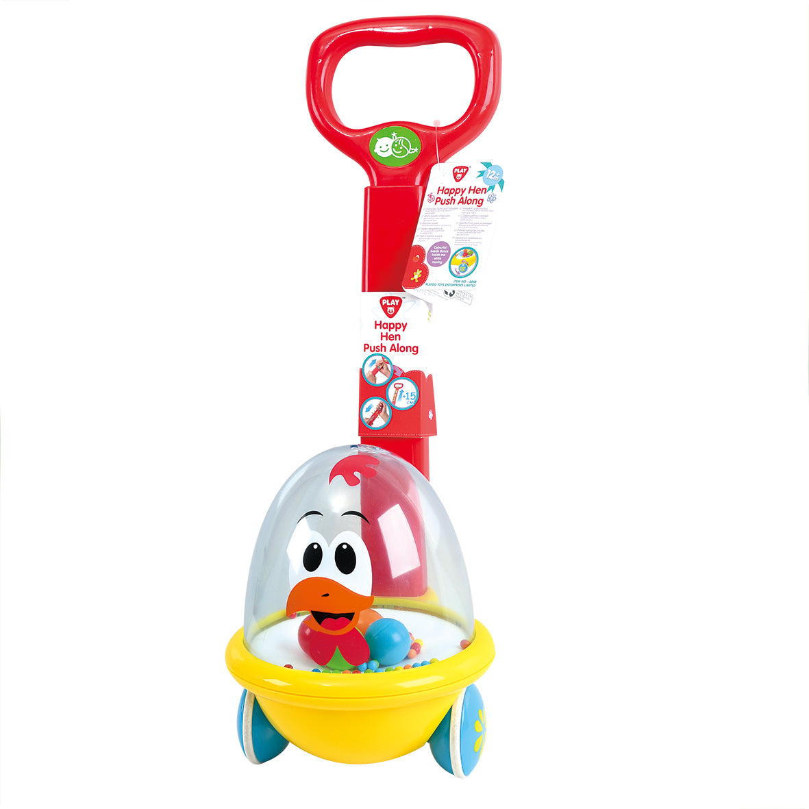 PLAY GO HAPPY HEN PUSH TOY