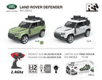 RW 1:12 DEFENDER ASSORTED ( GREEN AND SILVER)