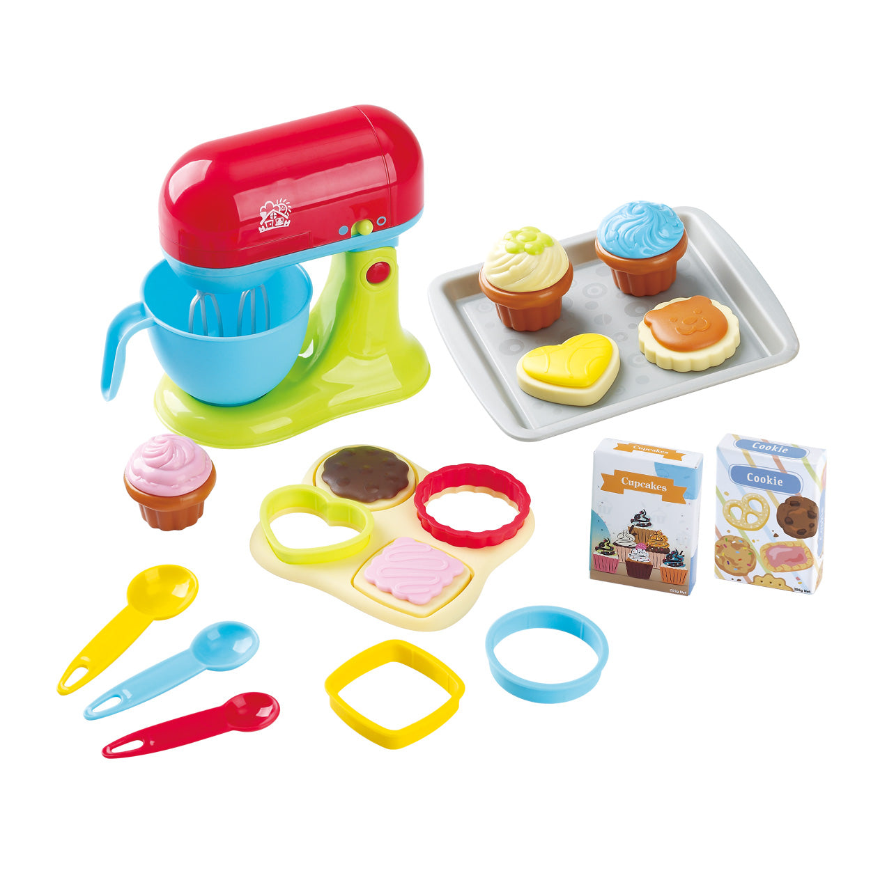 Play Go Little Baker Set – Battery Operated Baking Toy, 19 Pieces