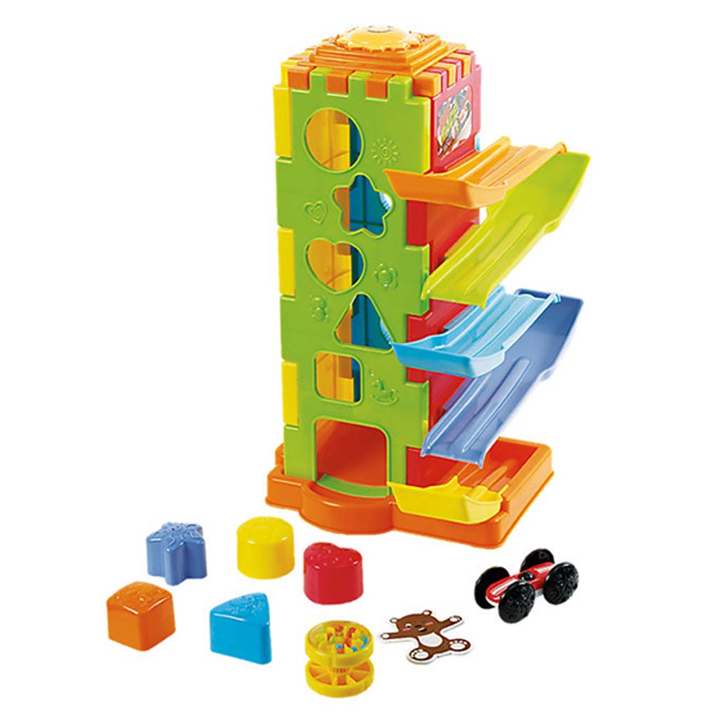 Play Go 5-in-1 Tower Challenge – STEM Stacking & Building Game for Kids