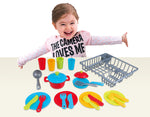 PLAY GO 
PLAY GO DISH DRAINER & KITCHENWARE - 23 PCS