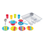 PLAY GO 
PLAY GO DISH DRAINER & KITCHENWARE - 23 PCS