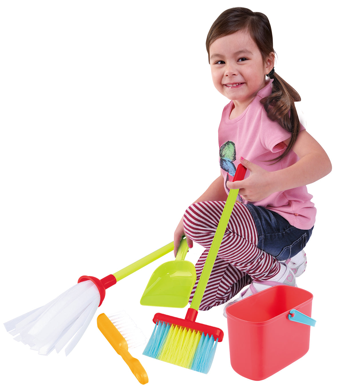 Play Go My Cleaning Set – 6-Piece Pretend Play Housekeeping Toy for Kids