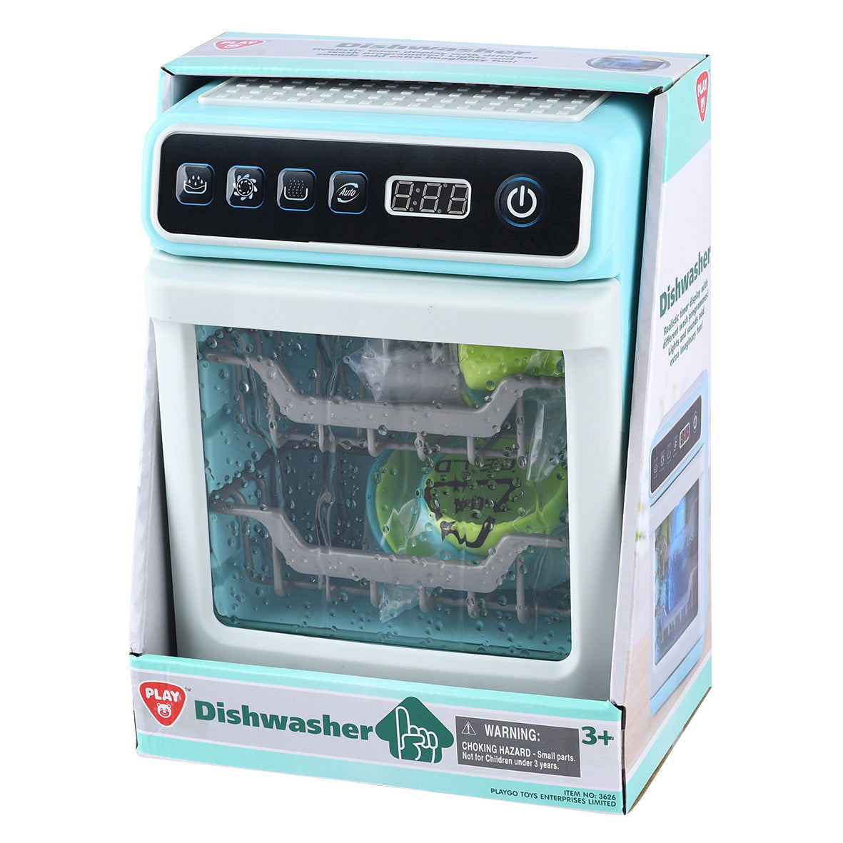 Play Go Dishwasher – Battery Operated Pretend Play Kitchen Toy