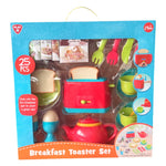 Play Go Breakfast Toaster Set – 25-Piece Pretend Play Kitchen Toy