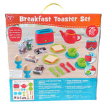 Play Go Breakfast Toaster Set – 25-Piece Pretend Play Kitchen Toy