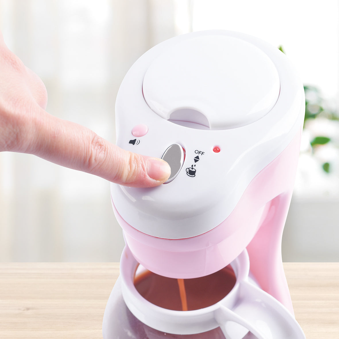 Play Go First Kitchen Appliance Trio – Battery Operated Pink Set (Coffee Maker, Mixer & Toaster)