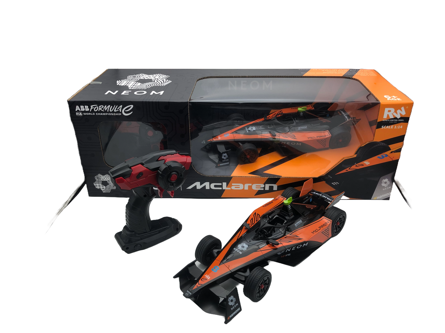 RW MCLAREN FORMULA E 1:14 SCALE REMOTE CONTROL CAR