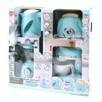 Play Go Blend & Cook Appliances – Battery Operated Blue Set (Kettle, Blender, Mixer & Toaster)