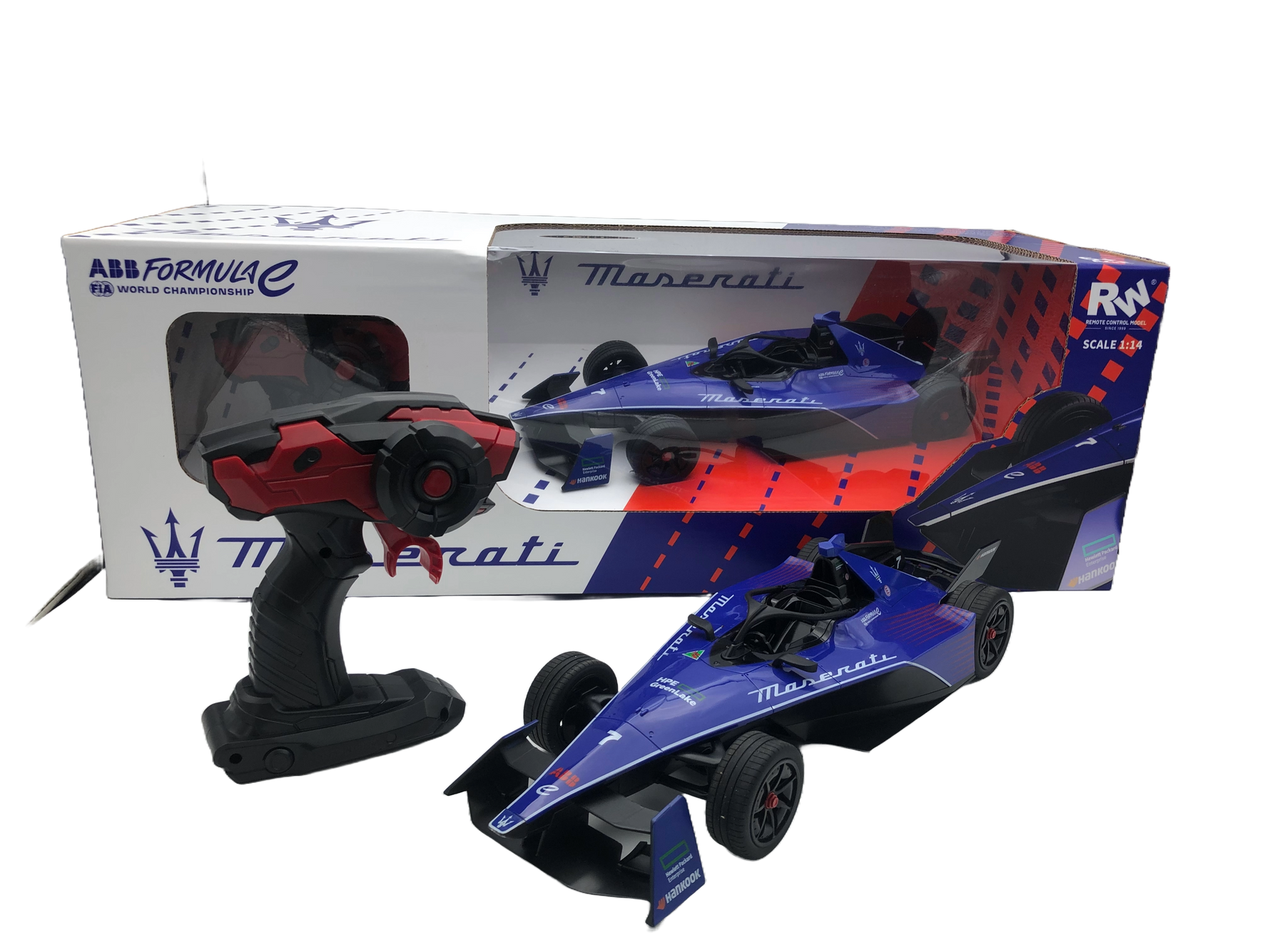 RW MASERATI  FORMULA E 1:14 SCALE REMOTE CONTROL CAR