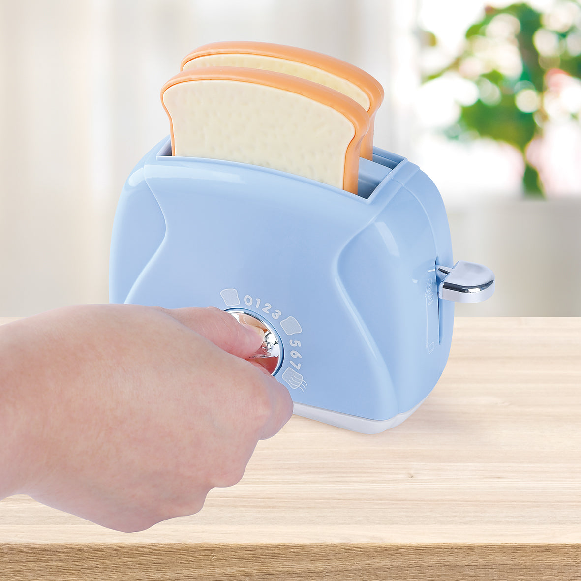 Play Go Classy Kitchen Appliance Trio – Blue (Pod Coffee Machine, Mixer & Toaster)