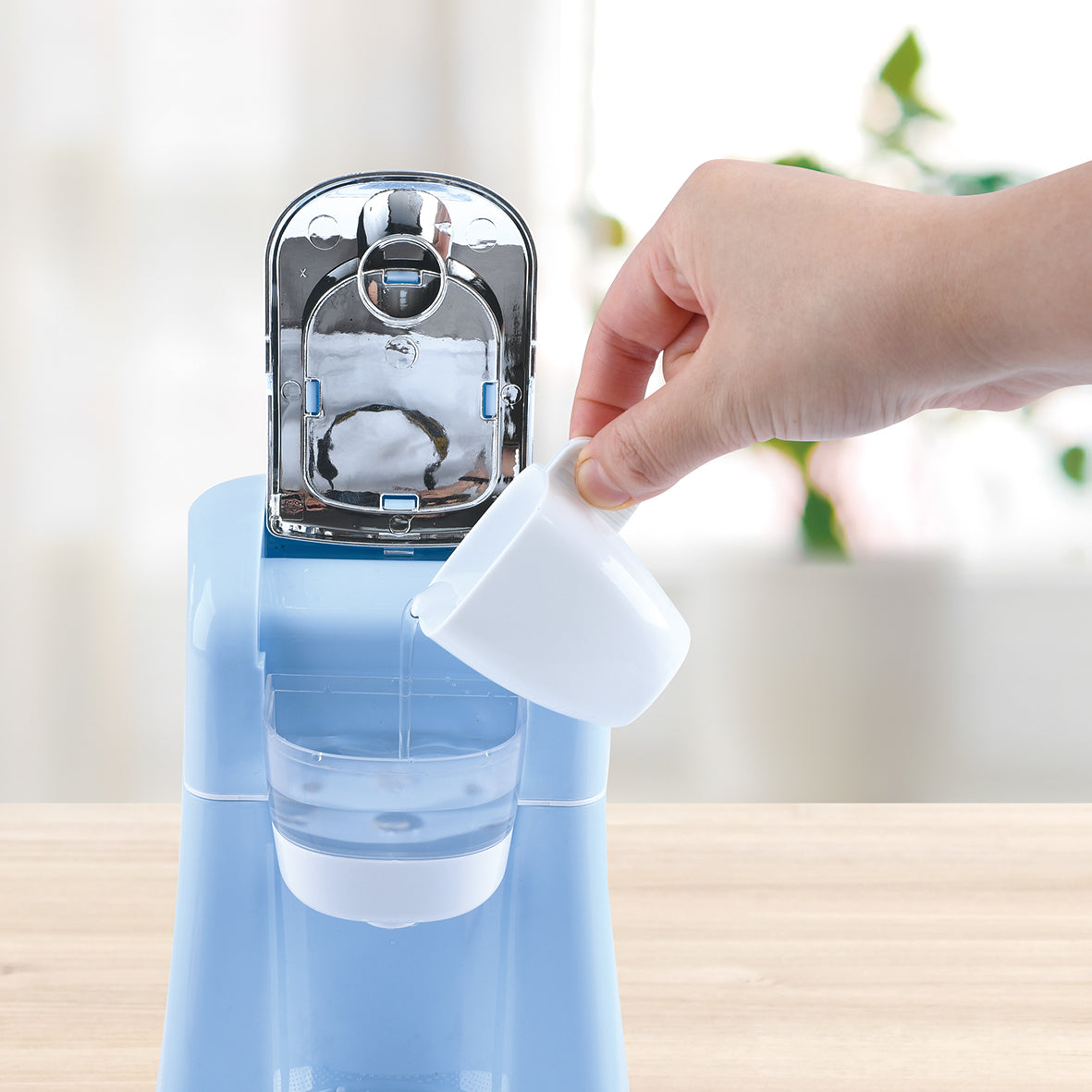 Play Go Classy Kitchen Appliance Trio – Blue (Pod Coffee Machine, Mixer & Toaster)