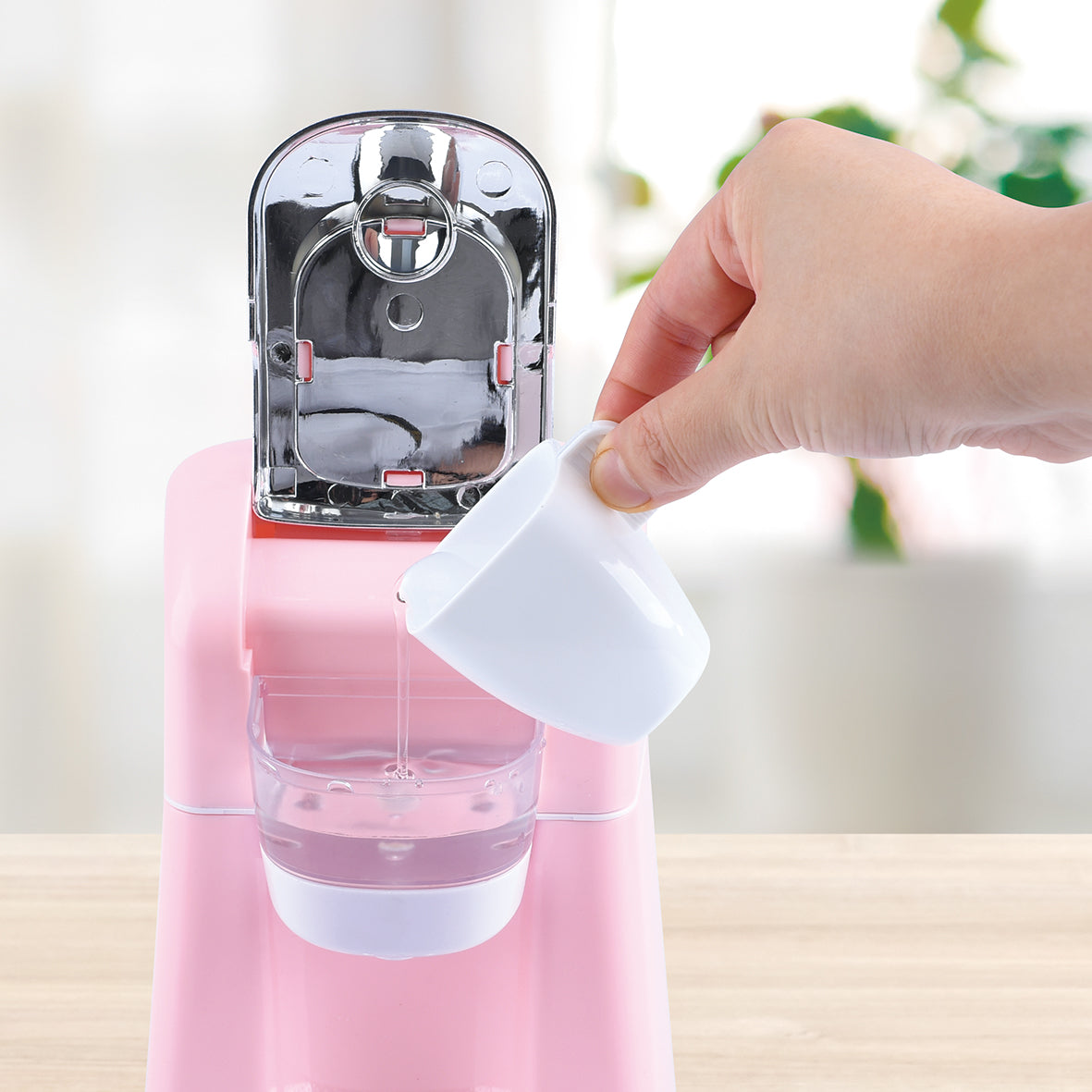 Play Go Classy Kitchen Appliance Trio – Pink (Pod Coffee Machine, Mixer & Toaster)