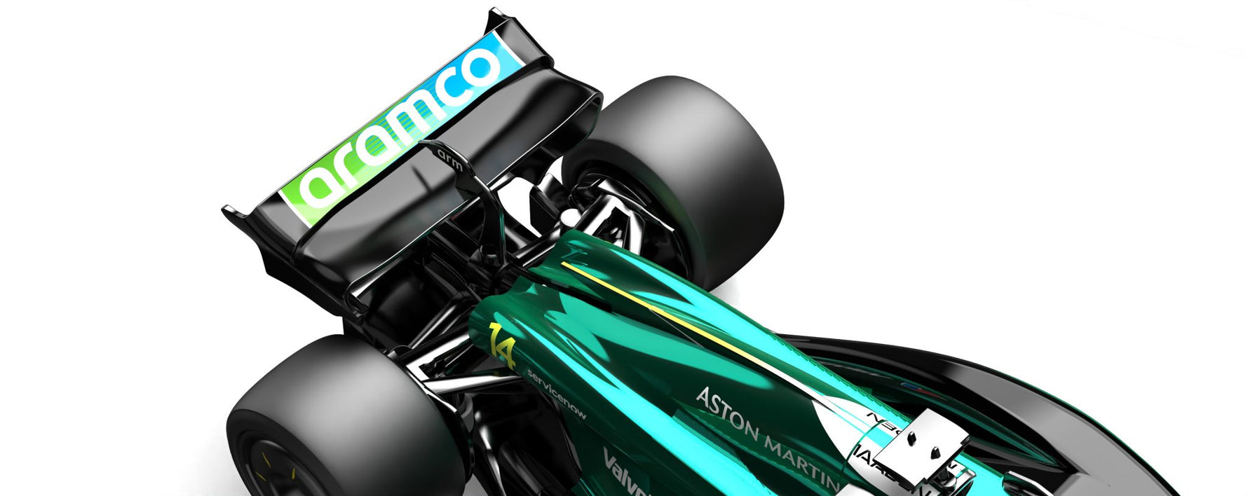 RW Aston Martin Aramco Formula 1 – 1:14 Scale RC Car