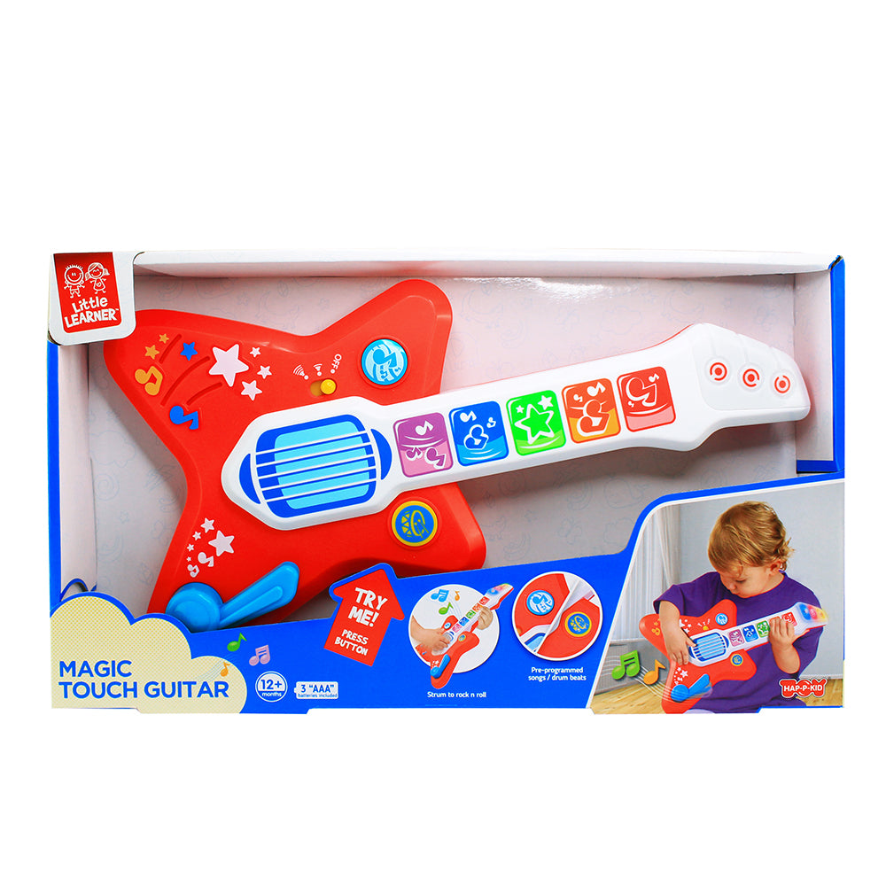 Little Learners Magic Touch Guitar | Musical Toy for Babies & Toddlers