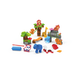 Bildo Block & Dough Wildlife Sanctuary – Creative Building & Dough Playset