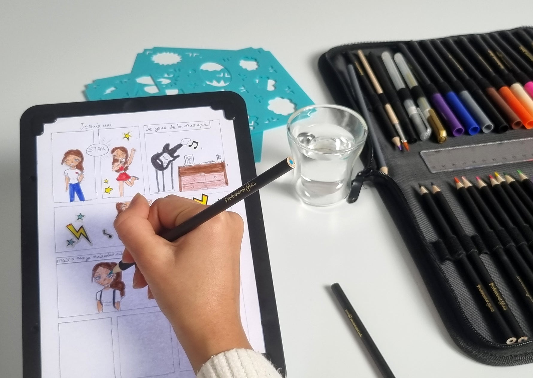 BUKI 3-in-1 Light Pad for Kids | Drawing Tracing & Art Studio Kit