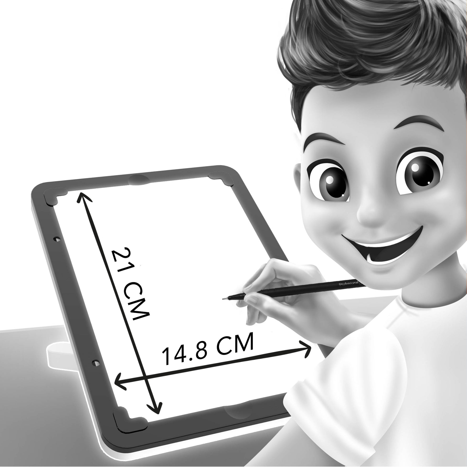 BUKI 3-in-1 Light Pad for Kids | Drawing Tracing & Art Studio Kit