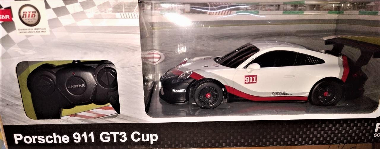 Rastar 1:18 Porsche 911 GT3 Cup Remote Control Car | Licensed RC Toy UAE
