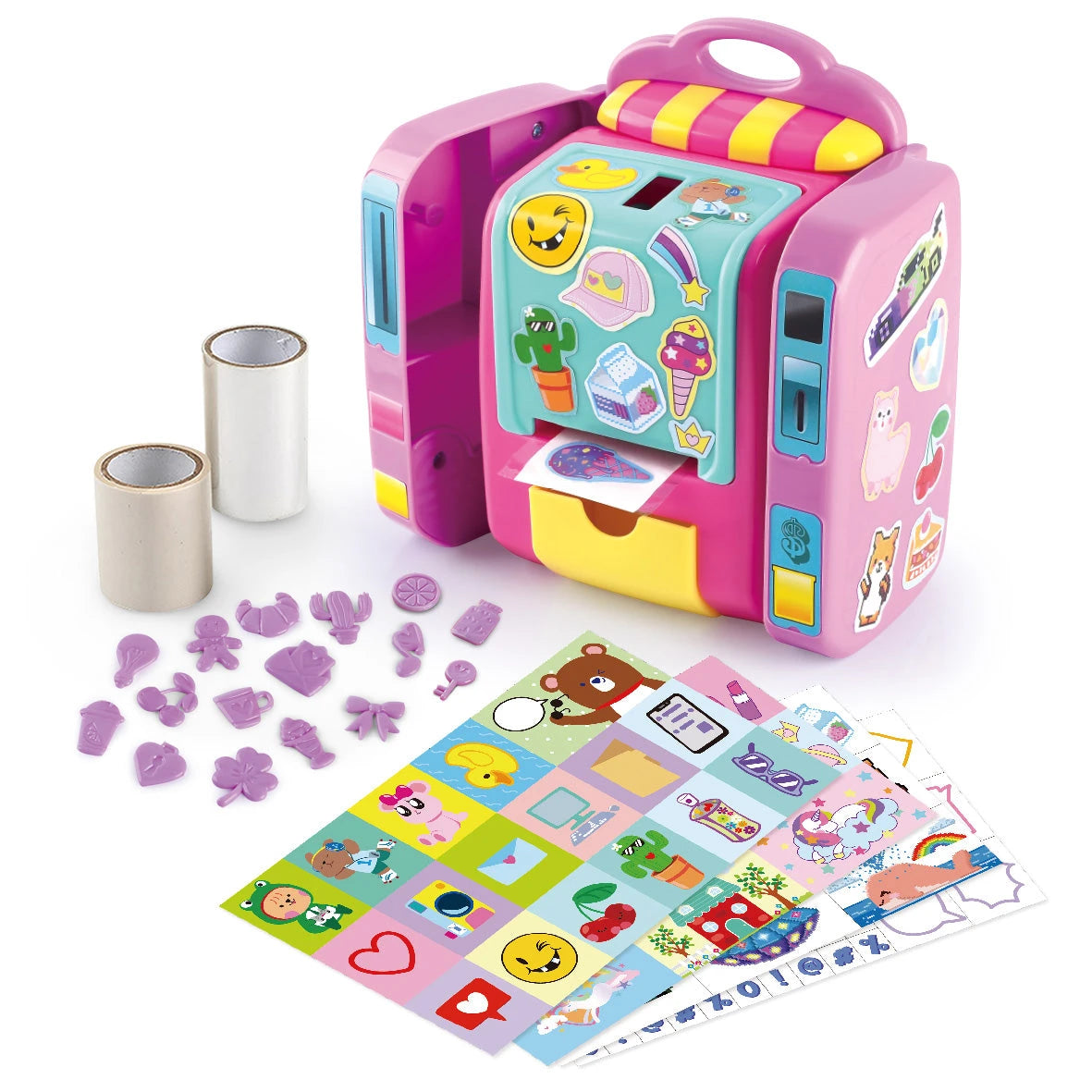 Play Go Create & Peel Sticker Studio – DIY Sticker Making Kit for Kids